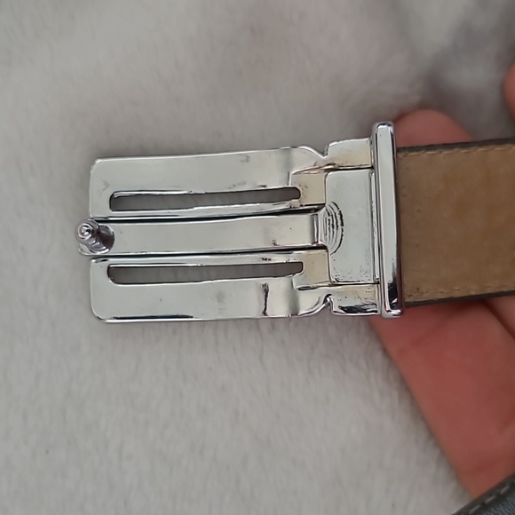 Yves SAINT-LAURENT Vintage belt Gray 38/95 - Picture 5 of 5